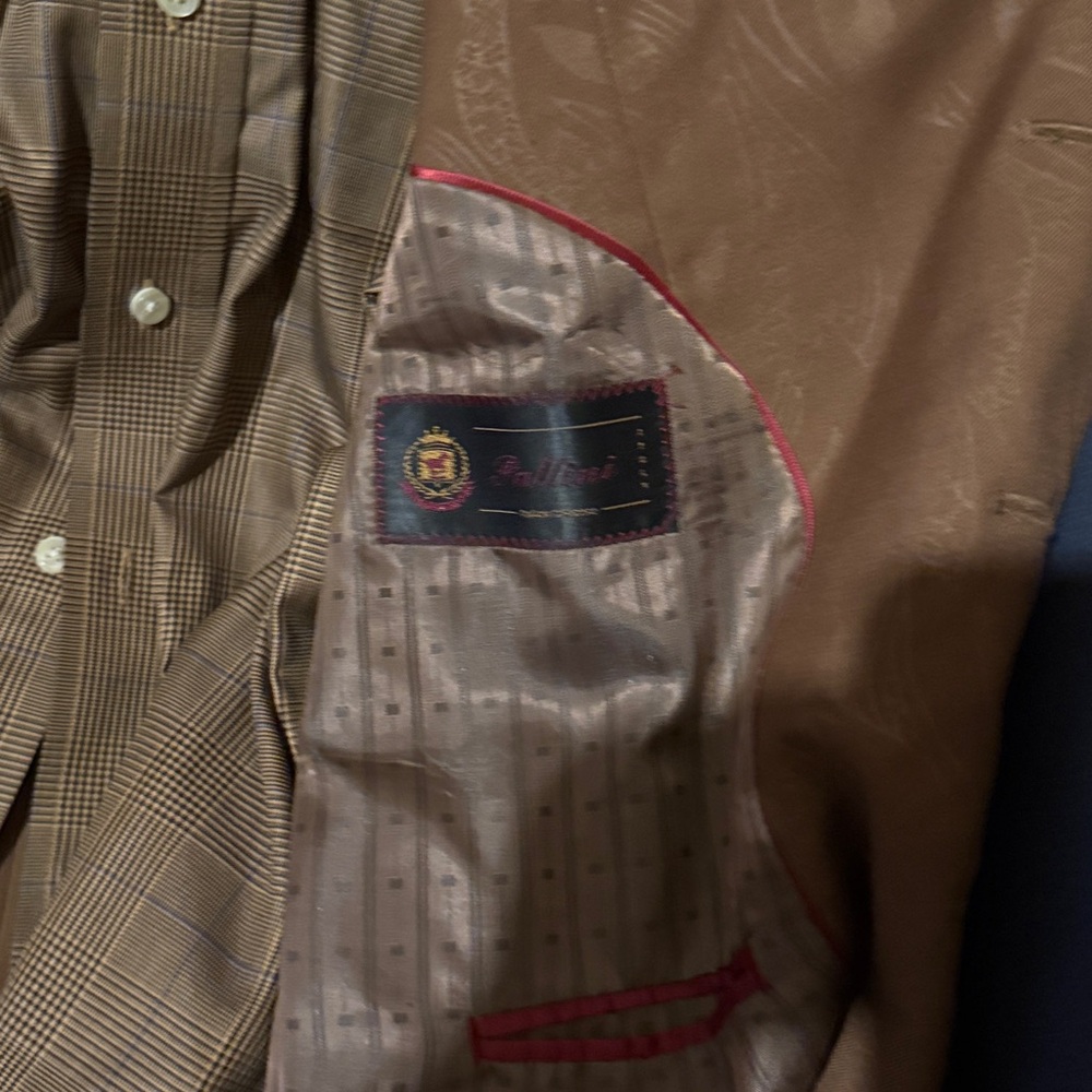 Brown Patterned Blazer - image 2